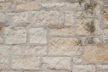 Beige Stone Wall Background