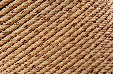 Texture of rough rope