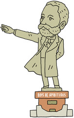 クラーク博士　銅像