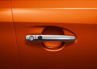 car door handle - Powered by Adobe