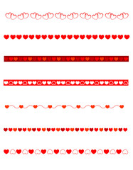 Heart divider , frame