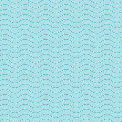 Wave pattern background. Vintage vector pattern.