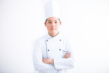 Happy chef with thumbs up