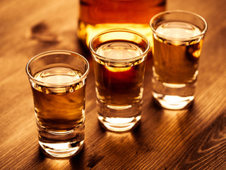 Three shots