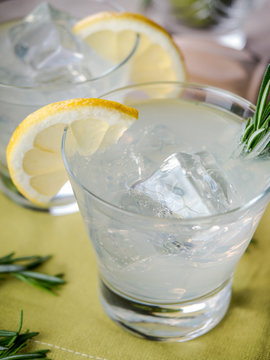 Gin and tonic