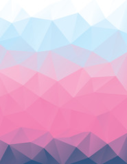 Obraz premium Polygon vector background illustration
