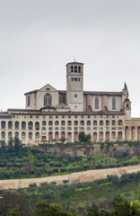 Fototapeta na wymiar Basilica of St. Francis of Assisi, Italy
