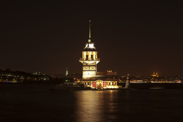 The Maiden's Tower (Turkish: Kiz Kulesi), Istanbul