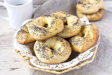 бублики в корзинке
