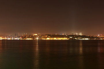 Naklejka na ściany i meble Istanbul by night