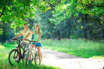 Couple in the park