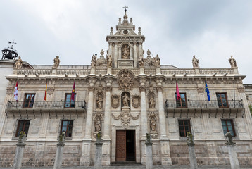 Obraz premium Baroque facade of the University of Valladolid
