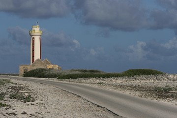 Fototapeta na wymiar Lighthouse on Bonaire