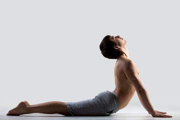 Yoga pose bhudjangasana