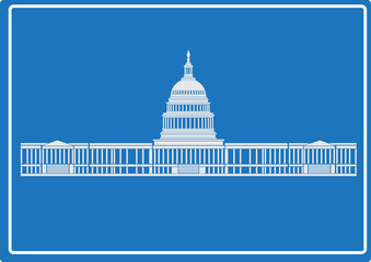 The U.S. Capitol building, Washington DC, USA.