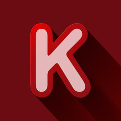 Volume icons alphabet: K