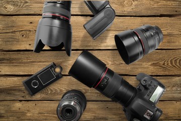 Camera. Digital Camera equipment