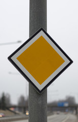 Arterial Road Sign