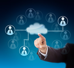 Corporate Arm Activating Human Resources Via Cloud