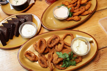 Snacks for beer