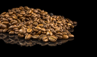 Pile of coffee beans