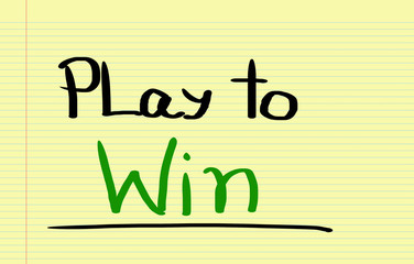 Play To Win Concept