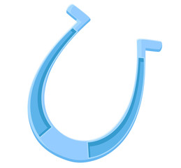 Blue Horseshoe Magnet
