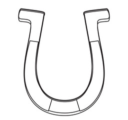 Horseshoe Shape Drawing