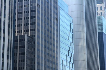 Fototapeta na wymiar Office Buildings in Hong Kong