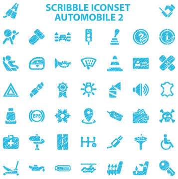 Scribble Iconset Automobile 2