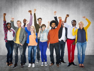Fototapeta premium Diverse Diversity Ethnic Ethnicity Unity Variation Concept