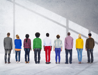 Obraz premium Diverse Diversity Ethnic Ethnicity Unity Variation Concept