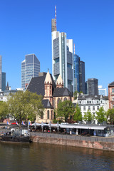 Fototapeta na wymiar Frankfurt am Main (April 2015)