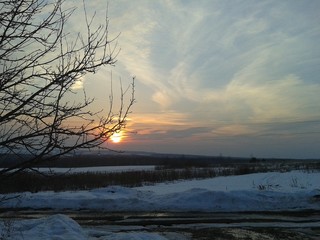 March sunset