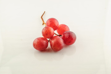 red grape isolated