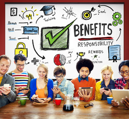 Benefits Responsibility Rewards Goal Skill Satisfaction Concept