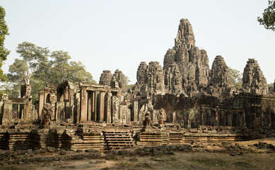 Obraz premium Bayon west view