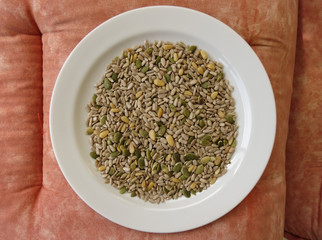 Seed mix ready to eat