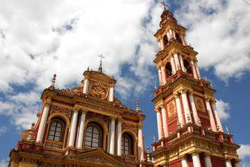 Fototapeta na wymiar San Francisco Kirche in Salta