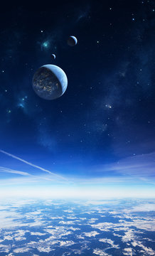 Im Himmel einer anderen Welt