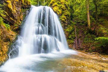 Fototapeta na wymiar Josefstaler Wasserfall