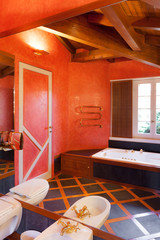 interior, comfortable bathroom