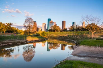 Foto op Plexiglas Downtown Houston © Stefan Kretzschmar