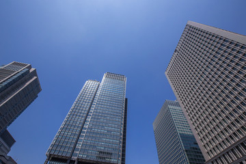 Obraz na płótnie Canvas 東京丸の内の高層ビル