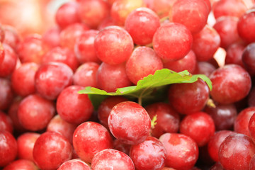 Fresh grapes