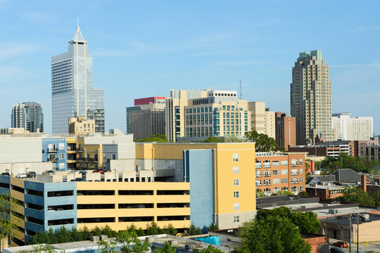 View On Downtown Raleigh, NC