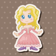 cartoon character person theme elements