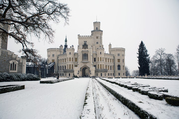 Hluboka castle