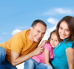 Fototapeta premium Family. Happy Family