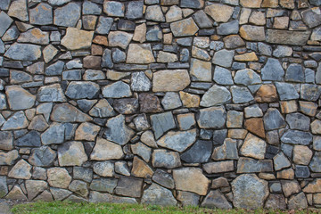 Hintergrund – irische Natursteinmauer